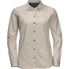 Jack Wolfskin Lakeside Roll-Up Shirt Grey Female