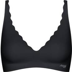 Sloggi Zero Feel Wavy Bralette - Black