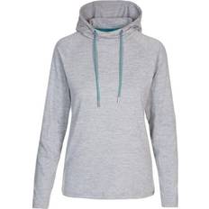 Trespass Hattie Womens Quick Dry Hoodie - Platinum Marl