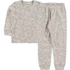 150 Nachtwäsche Joha Rib Pyjamas - Heather Gray (54601-30-15787)