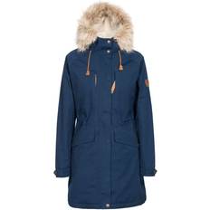 Trespass Faithfull Women's Waterproof Parka Jacket - Navy