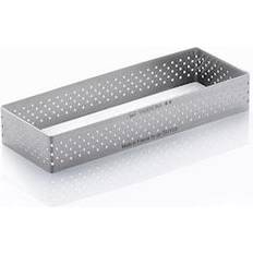 Konepesunkestävä Leivosrenkaat De Buyer Piirakkavuoka Rei'itetty 12 x 4.2 cm