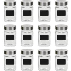 vidaXL - Recipiente de Cocina 12pcs 0.3L