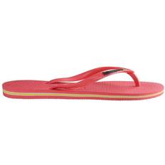 Herre - Rosa Flip-Flops Havaianas Brasil Logo - Pink Porcelain