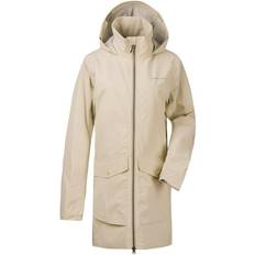 Ulkoiluvaatteet Didriksons Elvira Women's Parka - Light Beige