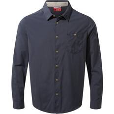 Craghoppers NosiLife Nuoro Long Sleeved Shirt - Steel Blue