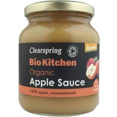 Veganske Saucer Clearspring Bio Kitchen Økologisk Biodynamisk Æble Sauce 360g