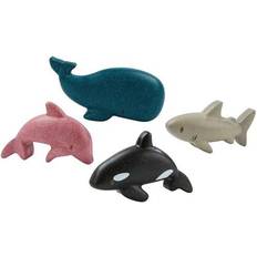 Animal Figuras de Madera Plantoys Marine Animal Set