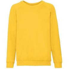 Yellow Sweatshirts Children's Clothing Fruit of the Loom Kid's Raglan Sleeve Sweatshirt - Sunflower