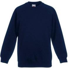 Fruit of the Loom Kid's Raglan Sleeve Sweatshirt - Deep Navy