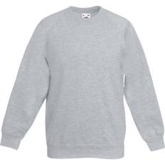 Fruit of the Loom Kid's Raglan Sleeve Sweatshirt - Heather Grey