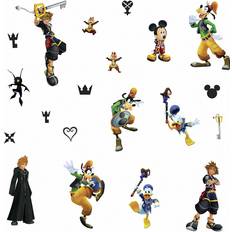 Multifärgade Väggdekor RoomMates Kingdom Hearts Wall Decals