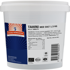 Tahini salt Kung Markatta Tahini with Sea Salt Eko KRAV 1500g 1pack