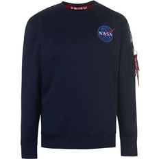 Alpha Industries Jumpers Alpha Industries Space Shuttle Sweater - Rep Blue