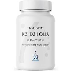 D vitamin k2 holistic Holistic K2 + D3 in Coconut Oil 60 st