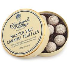 Charbonnel et Walker Milk Sea Salt Caramel Chocolate Truffles 120g 1pack