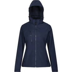 Regatta Women's Venturer 3-Layer Printable Hooded Softshell Jacket - Navy