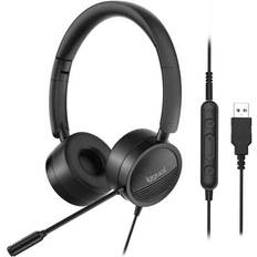 Iggual Auriculares Con Micro Dual Tech USB/3.5 mm