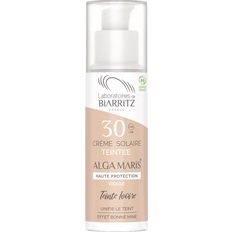 Zonnebeschermingen Laboratoires de Biarritz Alga Maris Organic Tinted Face Sunscreen SPF30 Ivory