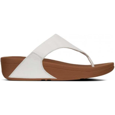 Fitflop Lulu Leather Toe-Post - White