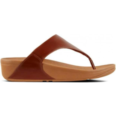 Lulu Leather Toe-Post - Light Tan
