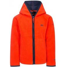 Trespass Kid's Mast Fleece Hoodie - Flame