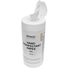 Doekjes Handdesinfectiemiddelen Deltaco Hand Disinfectant Wet Wipes