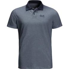 Jack Wolfskin Pikétröjor Jack Wolfskin Pique Polo Shirt - Night Blue