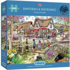 Gibsons Pussel Gibsons Daffodils & Ducklings 1000 Piece