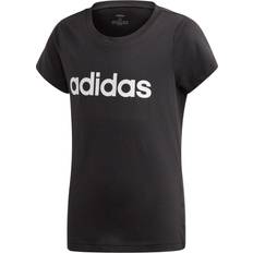 adidas Essentials Linear Tee - Black/White (EH6173)