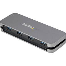 StarTech HB30CM4AB 4 Port USB C Hub 4x USB-A 5Gbps USB 3.2 Gen 1 Type-C 5000 Mbit/s Nero