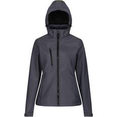 Regatta Women's Venturer Hooded Softshell Jacket - Black