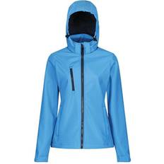 Regatta Women's Venturer Hooded Softshell Jacket - French Blue/Navy