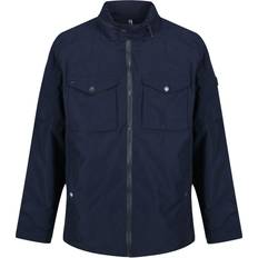 Regatta Haldor Waterproof Jacket with Concealed Hood - Navy