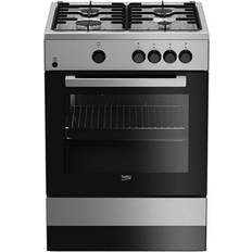 Forno a gas Fornelli Beko FSG62000DXL Acciaio inossidabile, Argento