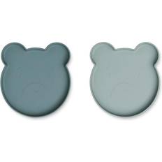Liewood Marty Mr Bear Plate 2-pack