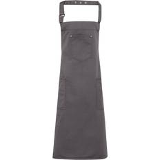 Premier Unisex Chino Apron Silver