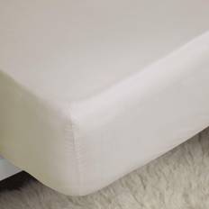 Percale Textiles Belledorm 200 Thread Count Extra Deep Bed Sheet Beige (191x91cm)