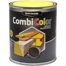 Peinture Bois Peintures Rust-Oleum Combicolor Multi-Surface Peinture Bois Jaune 0.75L