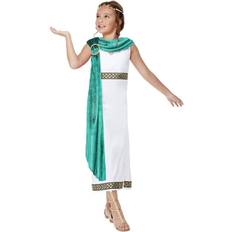 Smiffys Juhlamekot Smiffys Girls Deluxe Roman Empire Toga Costume