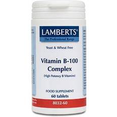 Lamberts Vitaminer & Mineraler Lamberts Vitamin B-100 Complex 60 st