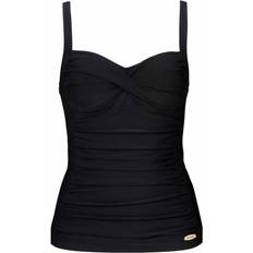 Effen kleur - Zwart Tankini's Damella Basic Tankini - Zwart