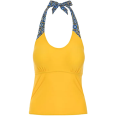 Women - XXS Tankinis Trespass Winona Women's Halter Neck Tankini Top - Sunshine