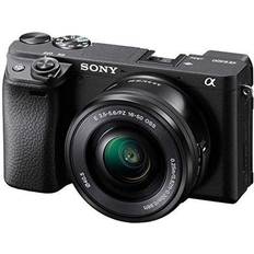 Sony Secure Digital HC (SDHC) Mirrorless Cameras Sony Alpha 6400 + E PZ 16-50mm F3.5-5.6 OSS