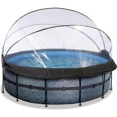 Exit pool rund Exit Toys Round Stone Pool Ø4.27x1.22m