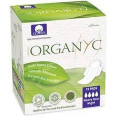 Toallas menstruales Organyc Night Heavy Flow 10 pcs