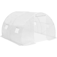 VidaXL Fritstående drivhuse vidaXL 45749 9m² Rustfrit stål Plast