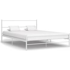 140cm Estructuras de cama vidaXL Metal 84cm