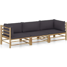 3 Loungesæt Havemøbler vidaXL 3058204 Loungesæt, borde inkl. 3 sofaer