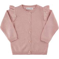 Rundringad Koftor Minymo Cardigan - Rose Smoke (611066-5506)